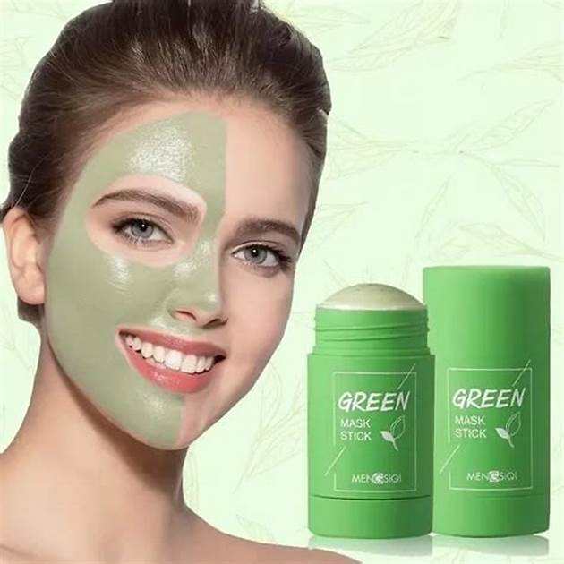 GUANJING CLAY MASK STICK  - TE VERDE