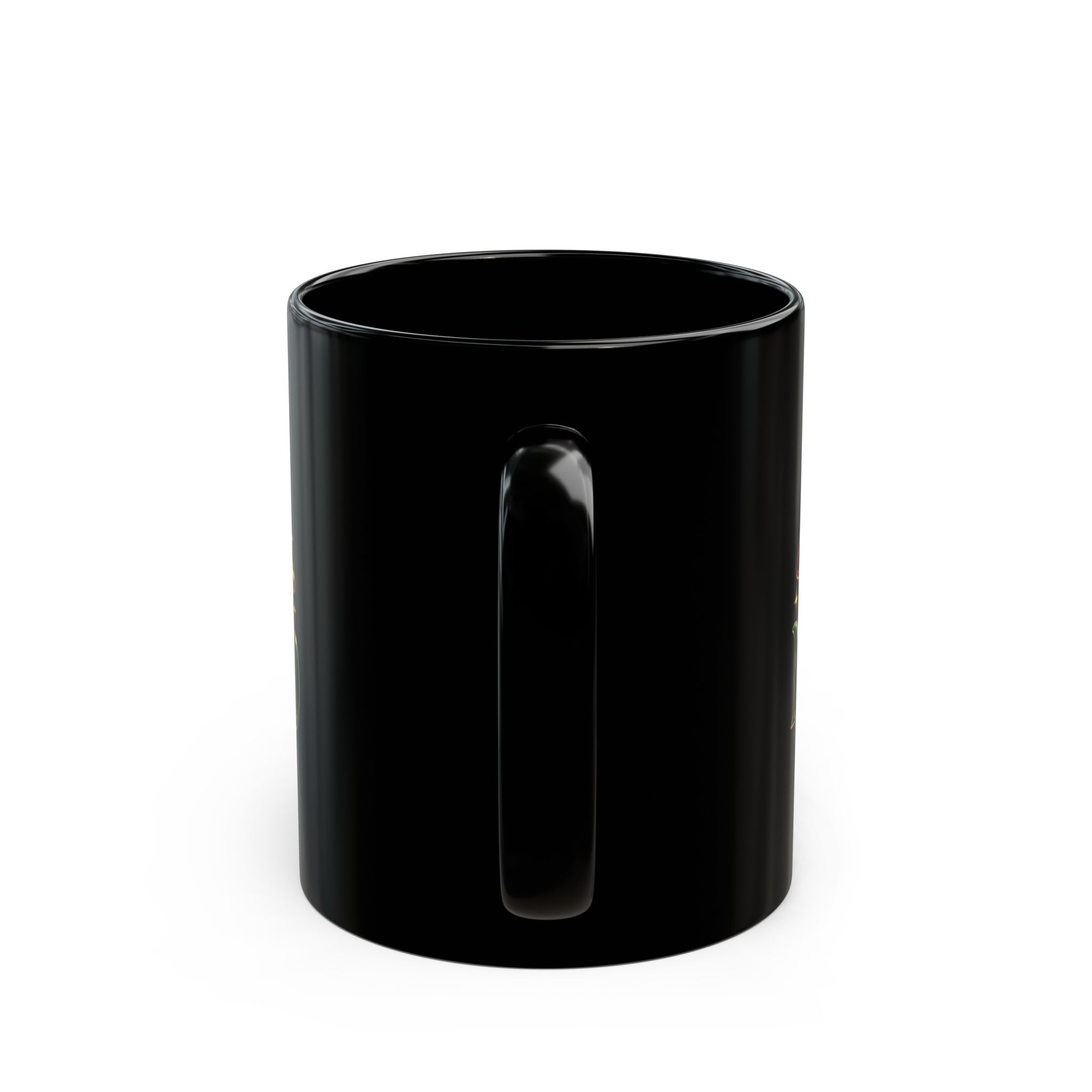 Feliz Navidad Black Ceramic Mug – Holiday Christmas Tree Coffee Cup (11oz & 15oz) - Image 4