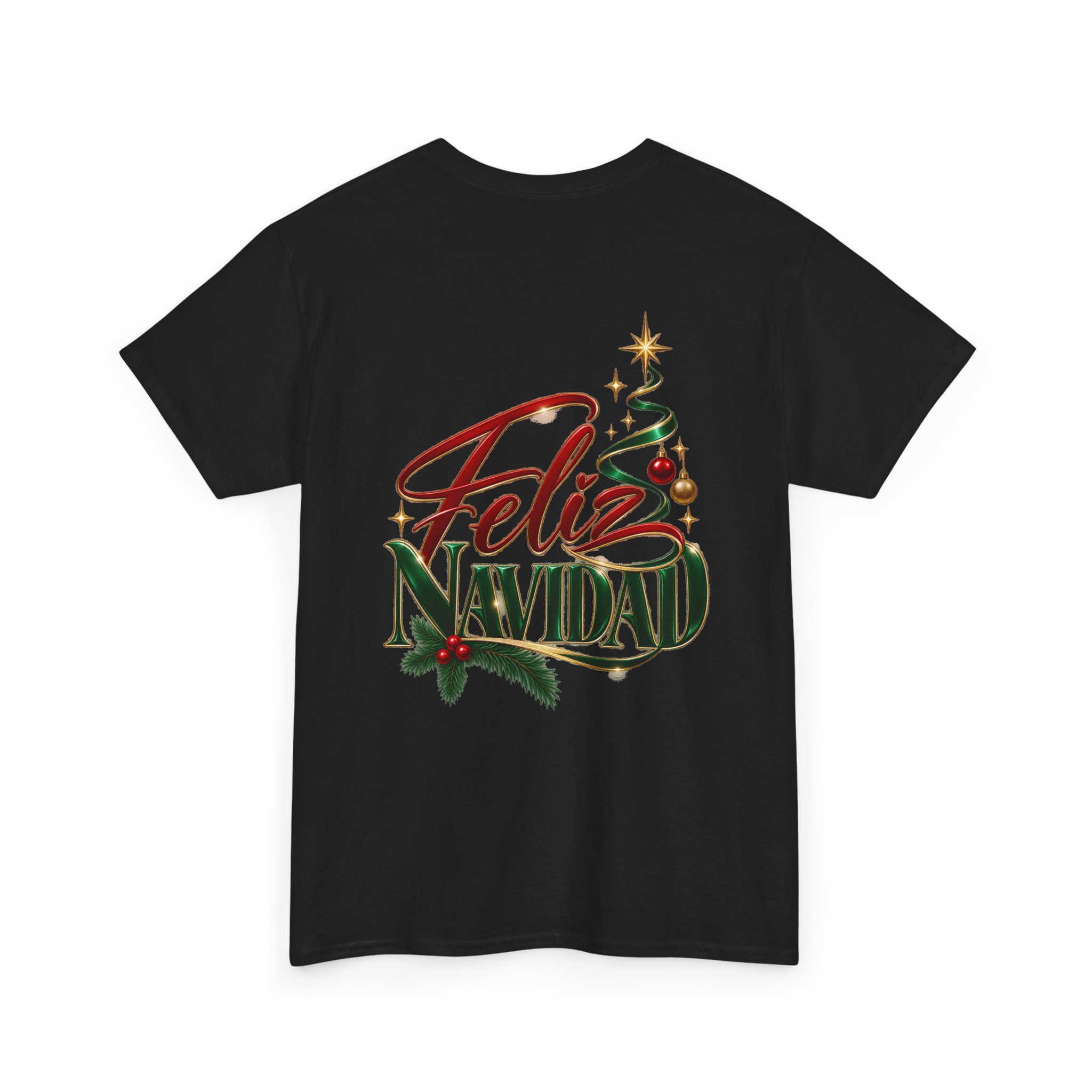 Feliz Navidad Christmas Tee - Image 10