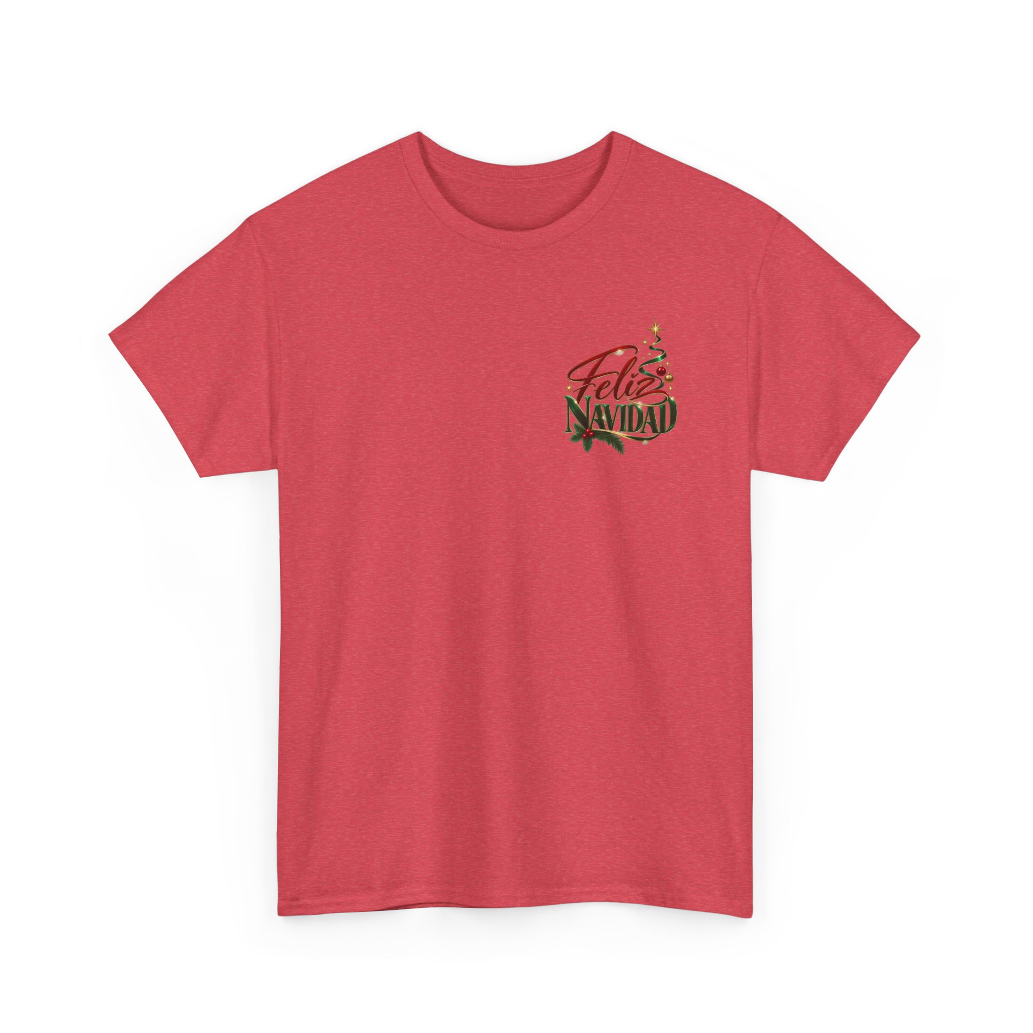 Feliz Navidad Christmas Tee - Image 2