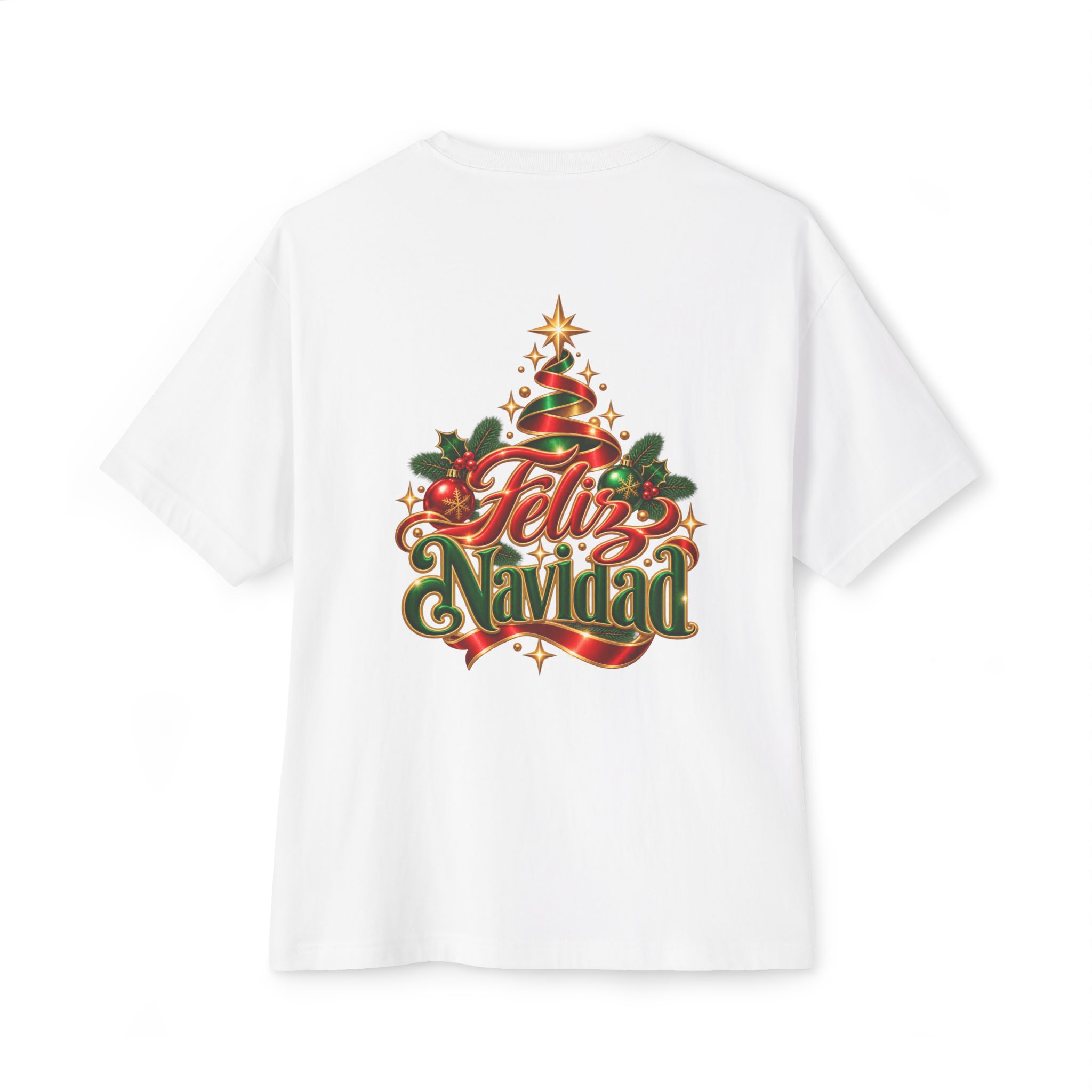 Feliz Navidad Christmas Tee - Image 7