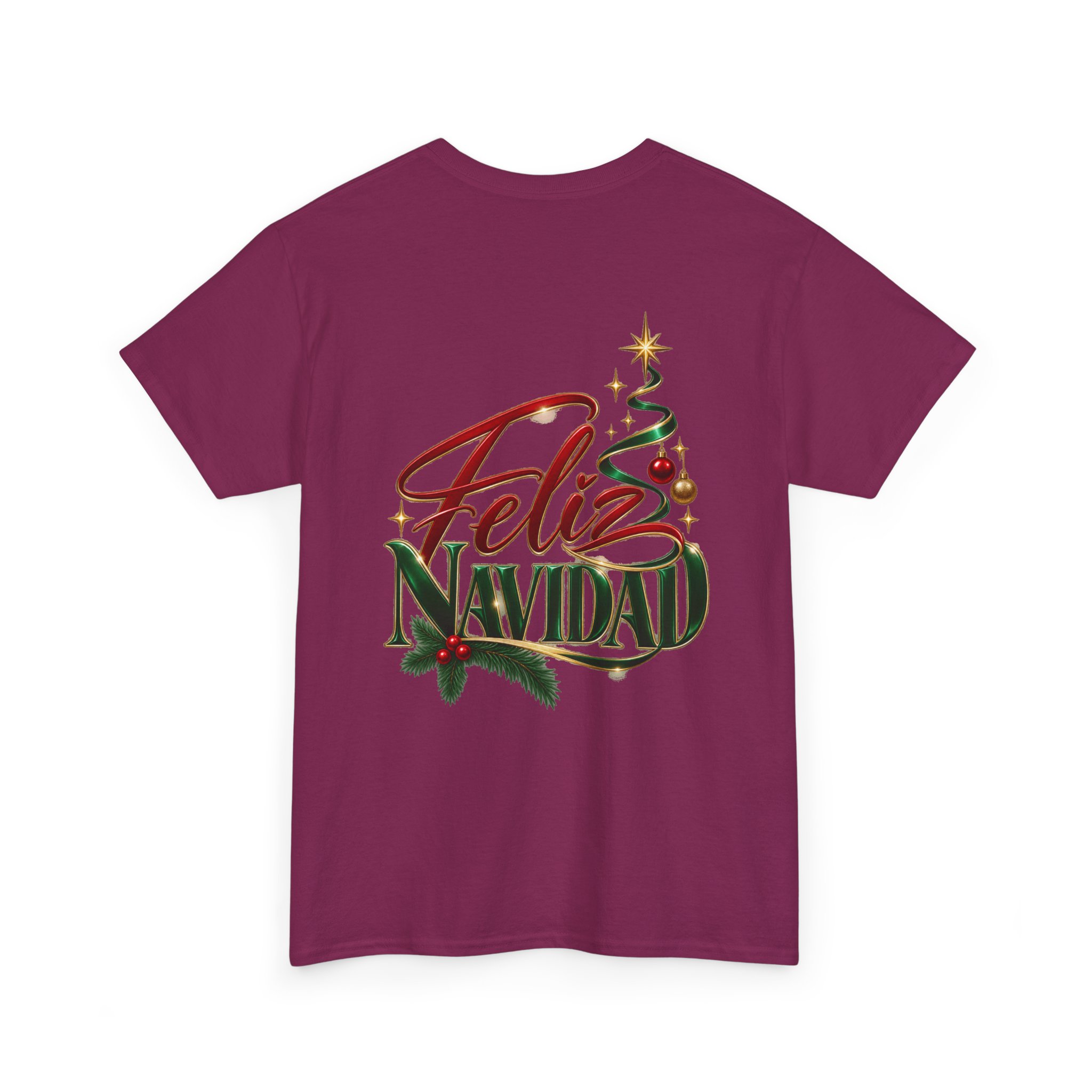 Feliz Navidad Christmas Tee - Image 18