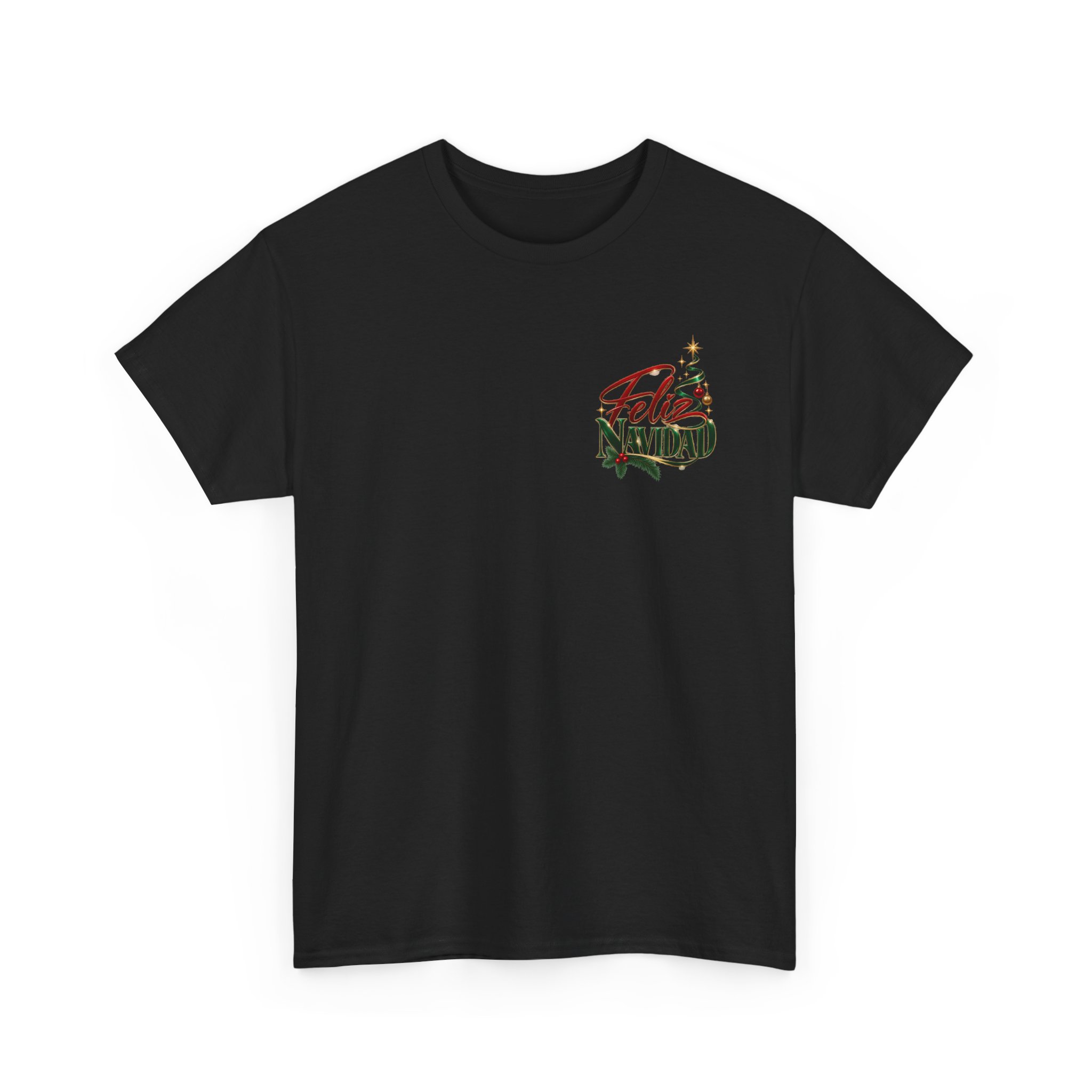 Feliz Navidad Christmas Tee - Image 9