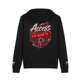 Sudadera “Access Denied” con cierre