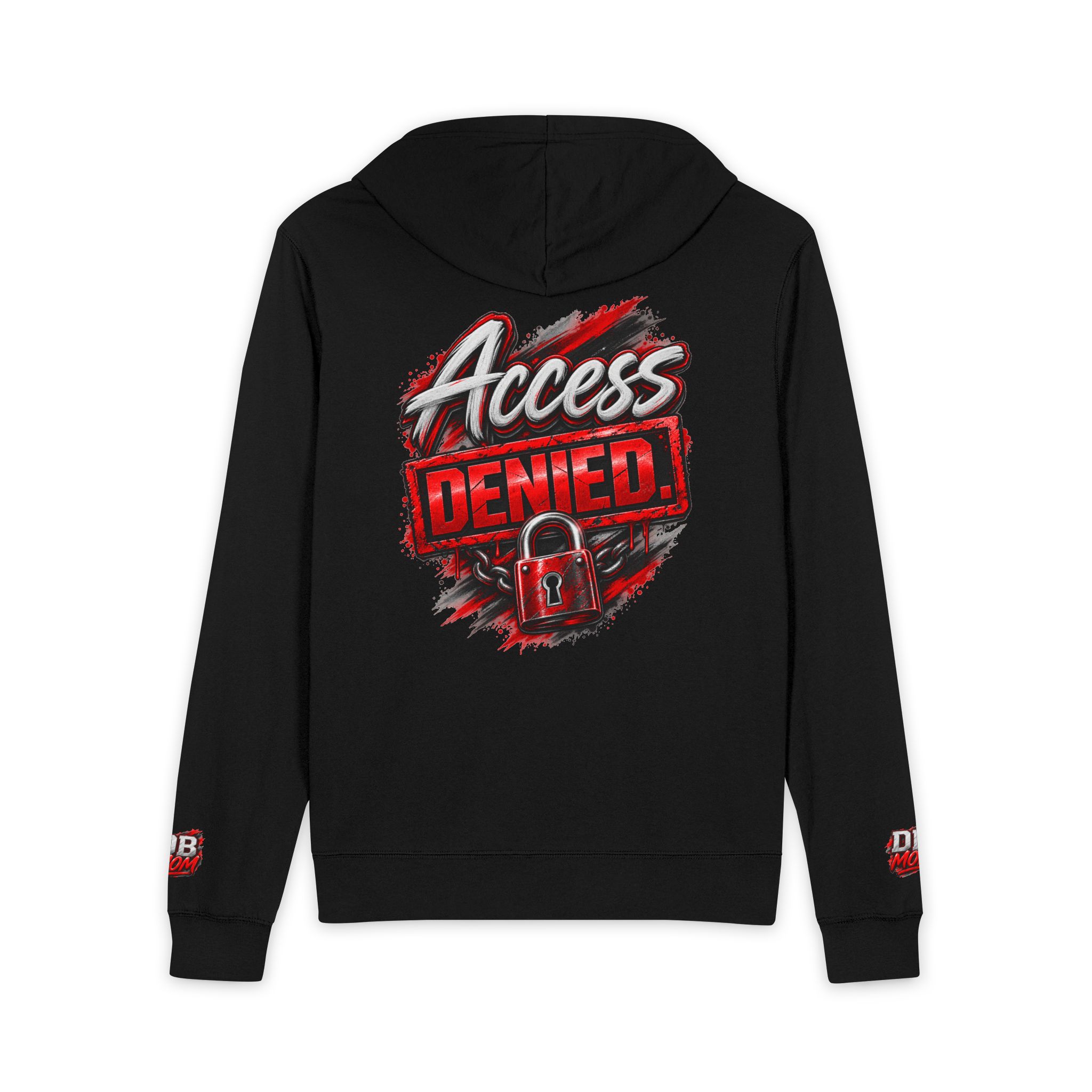 Sudadera “Access Denied” con cierre