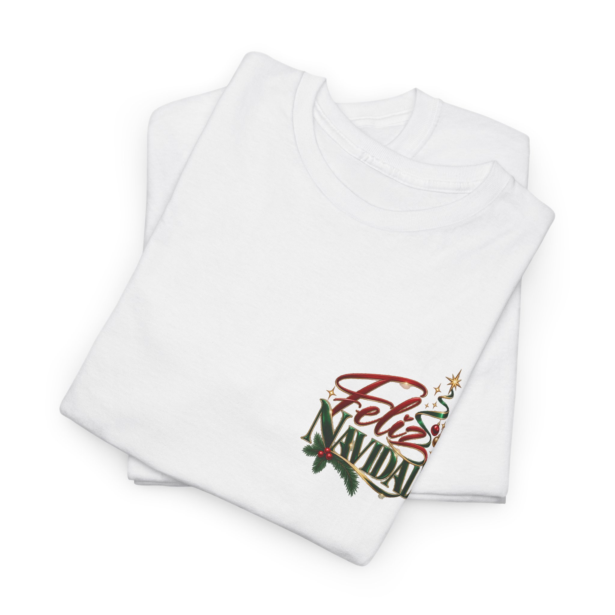 Feliz Navidad Christmas Tee - Image 7