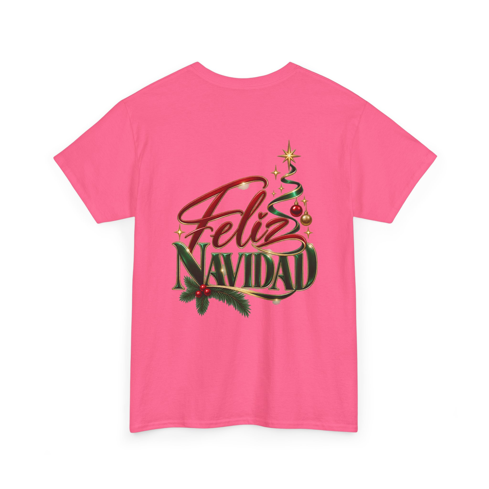 Feliz Navidad Christmas Tee - Image 14