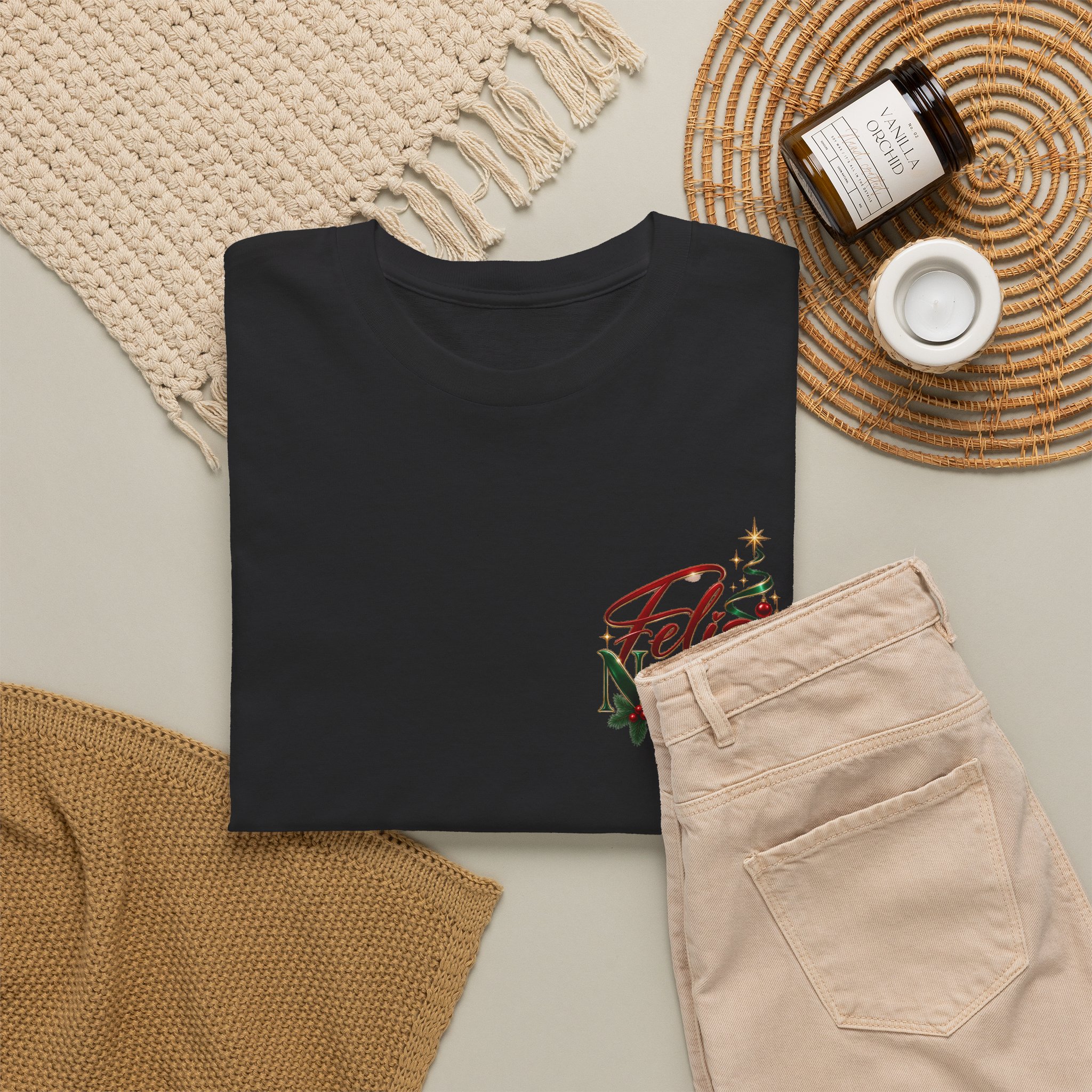 Feliz Navidad Christmas Tee - Image 12