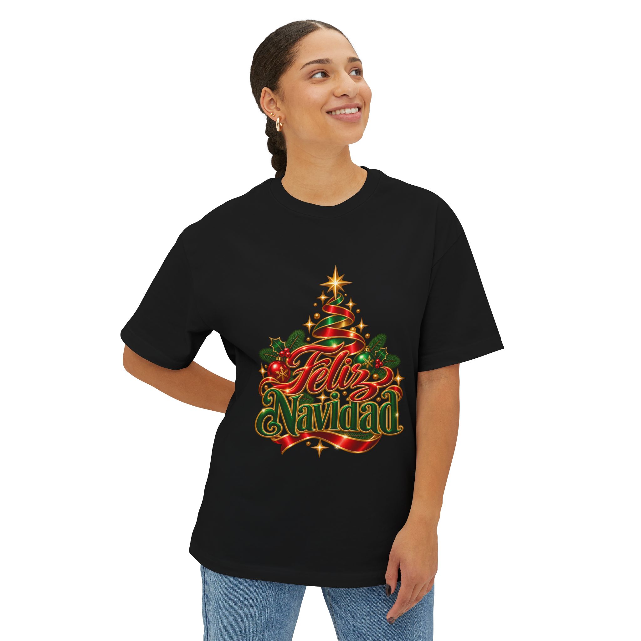 Feliz Navidad Christmas Tee - Image 12